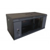 Hypernet WMNC-4U-FLAT-BLACK Шафа коммутаційна настінна 4U 600x450